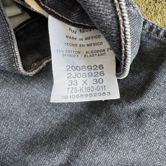 Lee Men's Regular Fit Dark Blue Jeans Size 33*30 - Picture 2 of 4